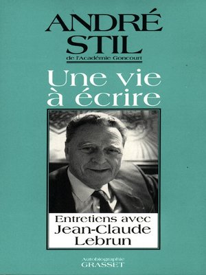 cover image of Une vie à écrire